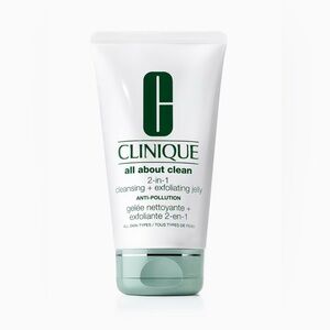 Clinique All About Clean 2-in-1 Cleansing & Exfoliating Jelly ~ 5oz ~ NWT